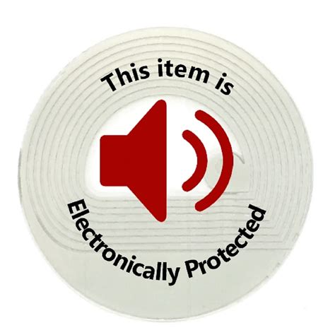 high quality rf round tag|rf safety labels.